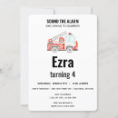 Search for sound the alarm birthday invitations Modern