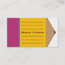 Search for reading tutor business cards Tutoring