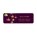 Search for fish return address labels Red