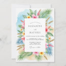 Search for plumeria wedding invitations Island