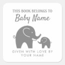 Search for elephant this belongs to bookplates Cute