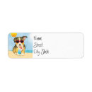 Search for pembroke return address labels Puppy