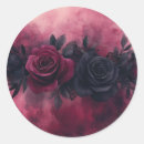 Search for dark gothic stickers Black