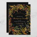 Search for black thanksgiving invitations Dinner