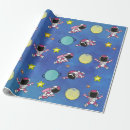 Search for astronaut wrapping paper Moon