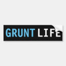 Search for infantry bumper stickers Grunt