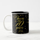Search for 70 years mugs 70th birthday