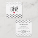 Search for handmade with love business cards Crafter