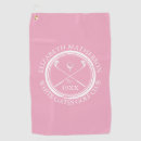 Search for pink golf towels Elegant