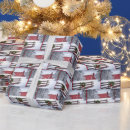 Search for red barn wrapping paper Country
