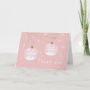 Search for snowflake thank you cards Cute