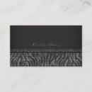 Search for sparkle zebra business cards Glamour
