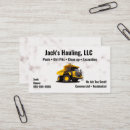 Search for dirt business cards Construction