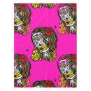 Search for mexican tablecloths Dia de los muertos