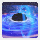 Search for black hole stickers Space