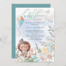Search for picnic baby shower invitations Woodland