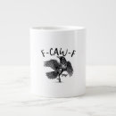 Search for gothic humour mugs F caw f