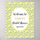 Search for lemon bridal shower welcome signs Green