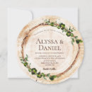 Search for green foliage wedding invitations Eucalyptus