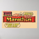 Search for marathons posters Cartoon