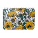 Search for yellow daisy bath mats Vintage