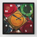 Search for artist palette clocks Paint