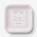 Search for ribbon plates Baby girl
