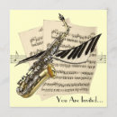 Search for musical design invitations Piano