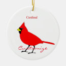 Search for red bird christmas tree decorations Birdwatcher