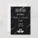 Search for save the date rsvp cards White
