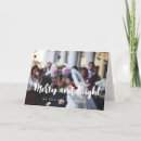 Search for married and merry christmas wedding announcement cards Simple
