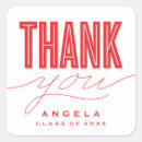 Search for red and white graduation stickers Simple