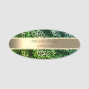 Search for animal print name tags Leopard