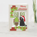 Search for cat in window christmas cards Cute