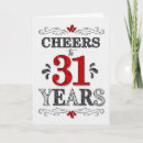 Search for 31st cards Red
