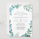Search for leaves bridal shower invitations Greenery
