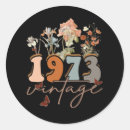 Search for vintage 1973 stickers 50th