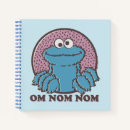 Search for cookie monster sesame street notebooks Blue puppet