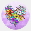 Search for floral valentine stickers Flowers