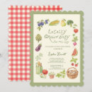Search for rustic farm baby shower invitations Locally grown baby