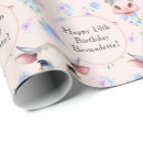 Search for farm animal wrapping paper Pink