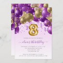 Search for 8th birthday invitations Girly