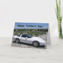 Search for car fathers day cards Corvette