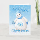 Search for godson christmas cards Winter