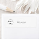 Search for logo return address labels Chic