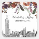 Search for nyc wedding stickers New york city