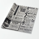 Search for advertising wrapping paper Vintage