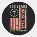 Search for crossed flags stickers Red white blue