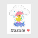 Search for black cloud stickers White