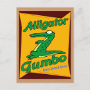 Search for alligators postcards Florida